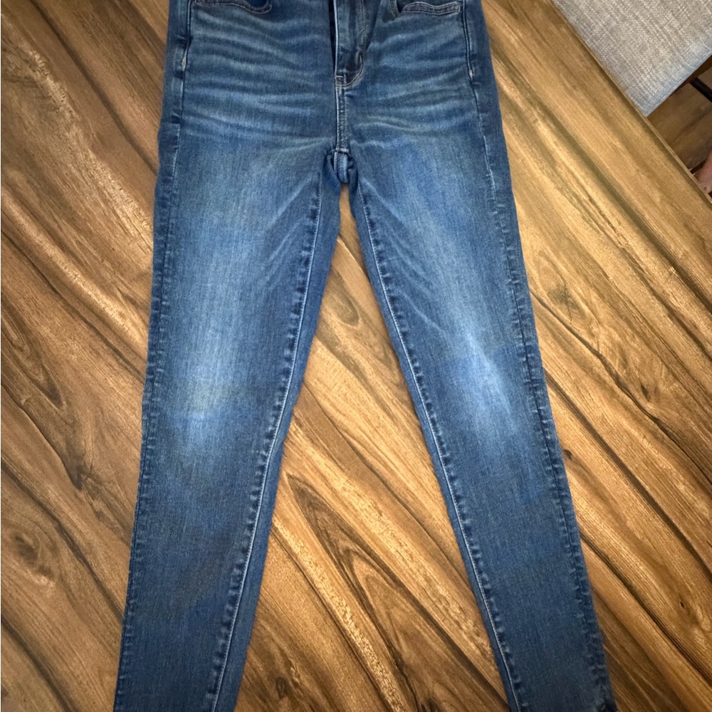 American Eagle Outfitters Dark Blue Skinny Jeans